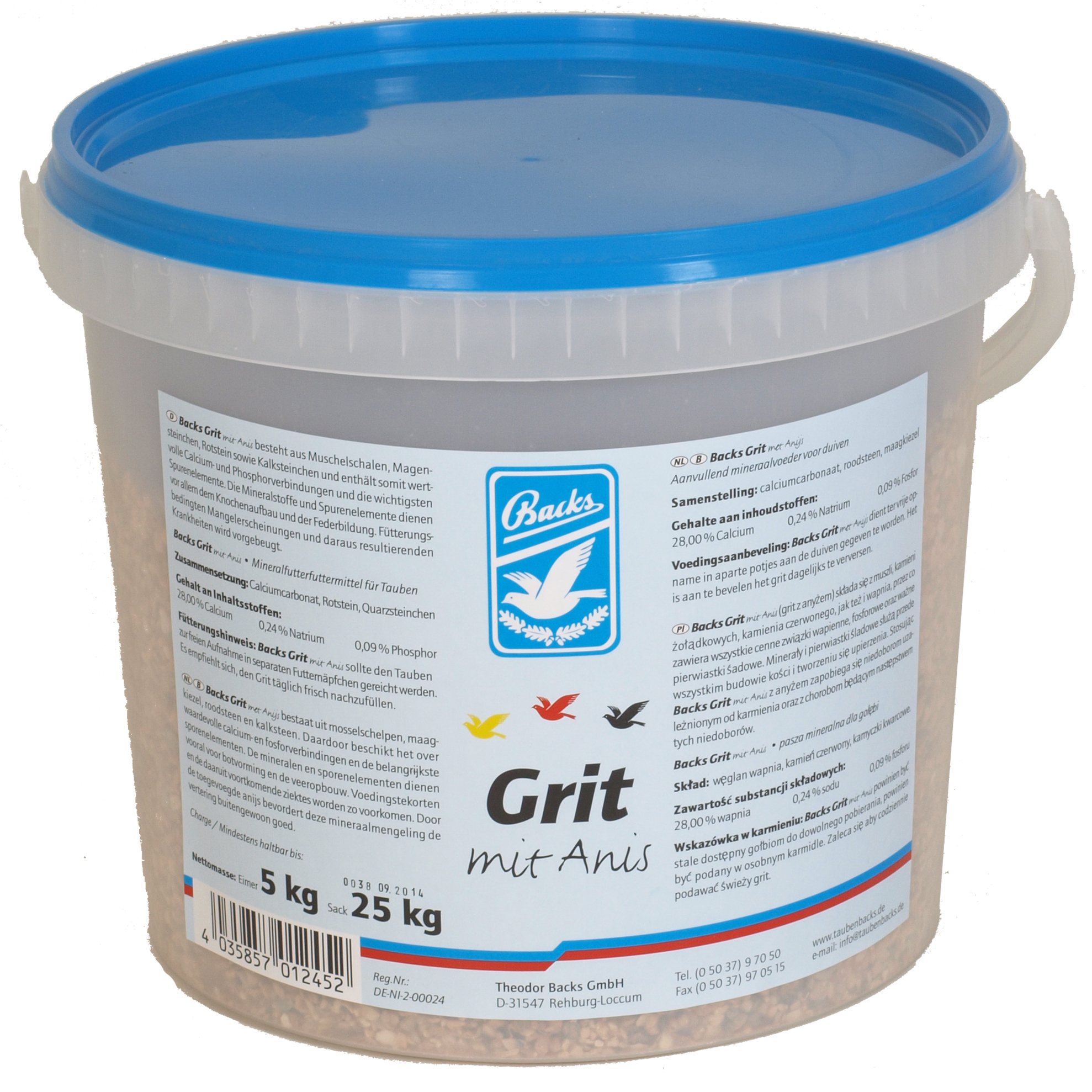 Backs Grit mit Anis