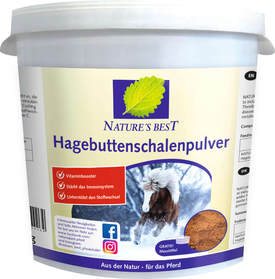 Natures Best Hagebuttenschalen Pulver