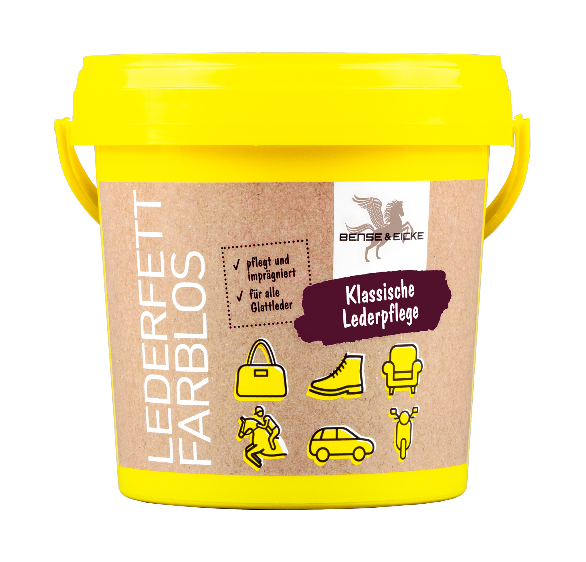 Bense & Eicke Lederfett farblos