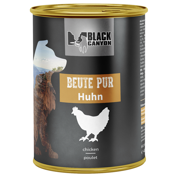 Black Canyon Dog Beute Pur - Hühnchen 