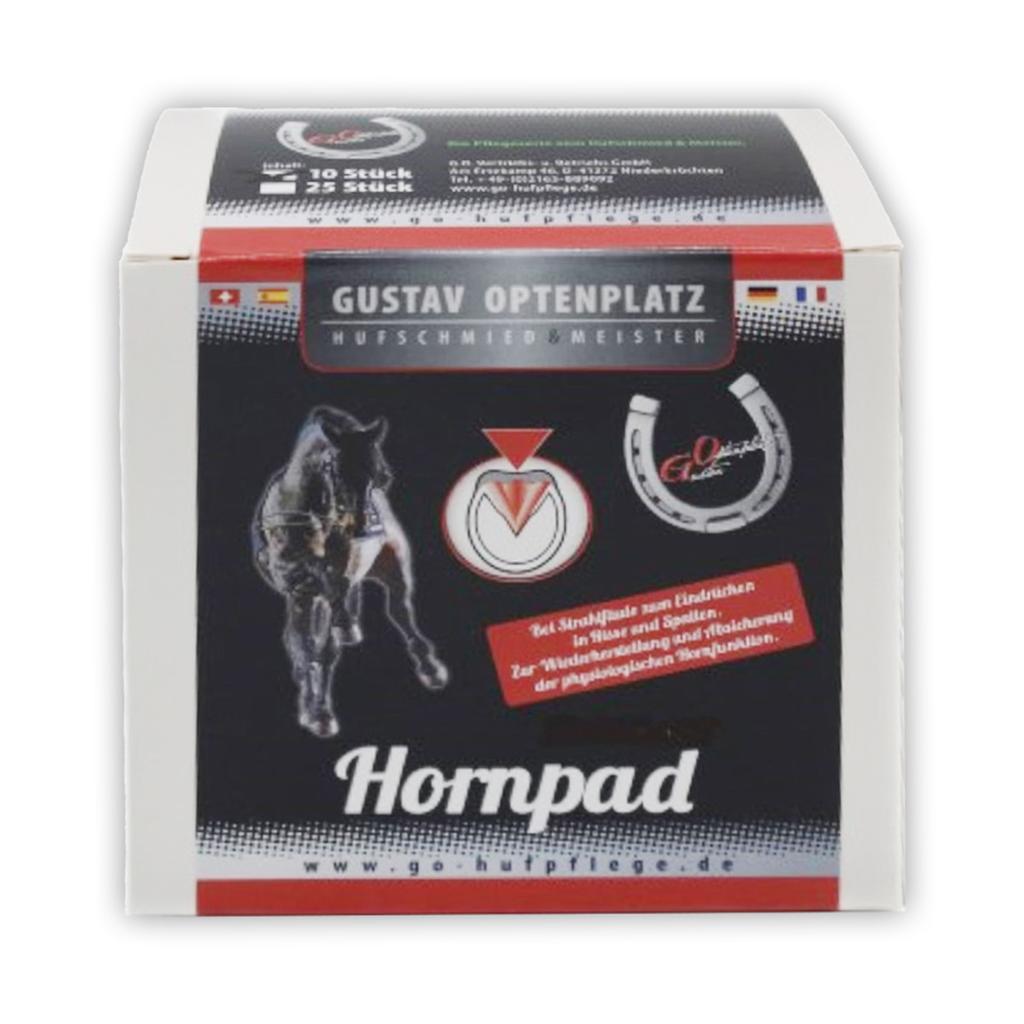 Gustav Optenplatz Hornpads Strong (rot) 10er Pack