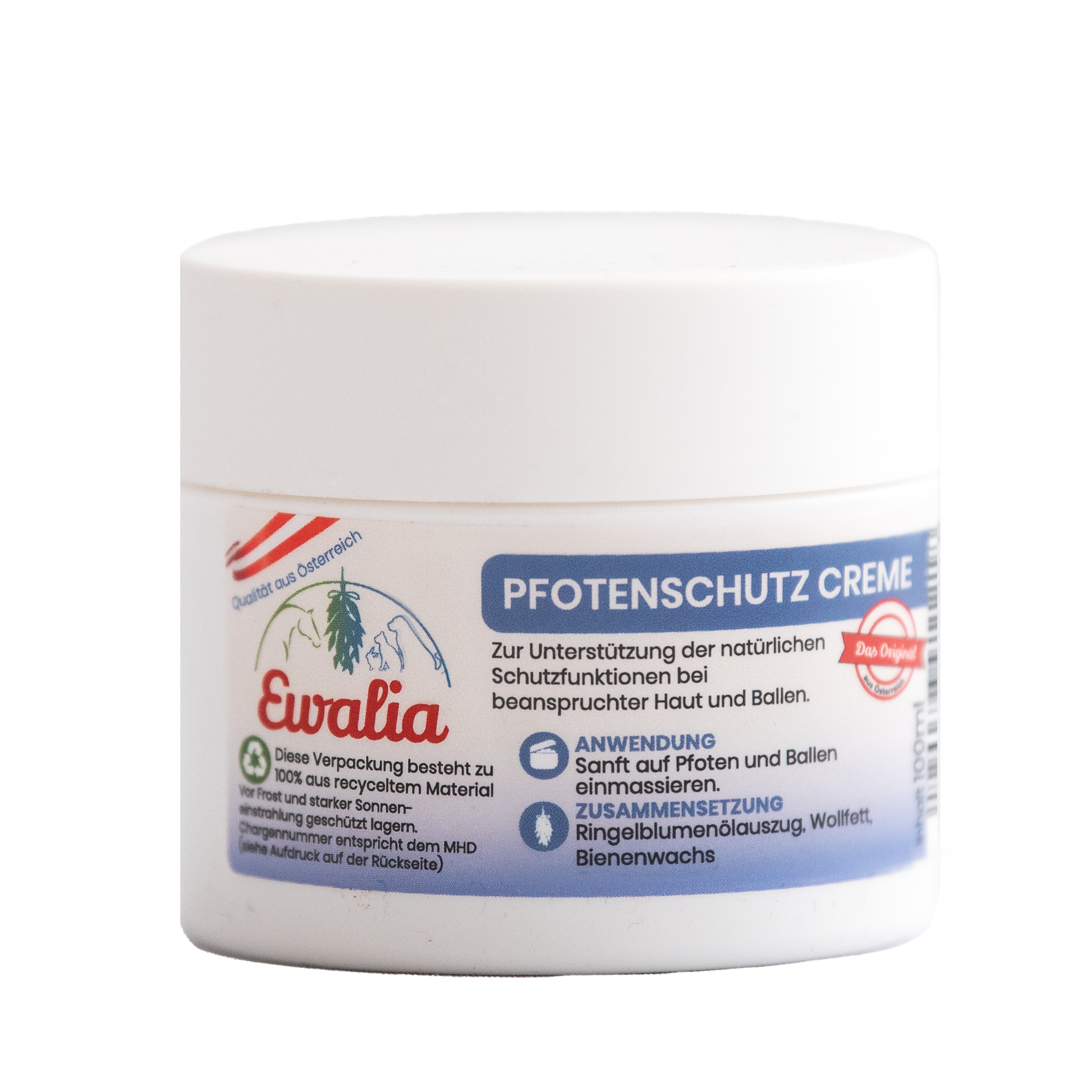 Ewalia Pfotenschutz-Creme Haustier 